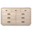 Salt Life Home Sunset Cove Sanibel Brown 9-Drawers Bedroom Dresser