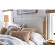 Salt Life Home Sunset Cove Sanibel Brown King Panel Upholstered Bed