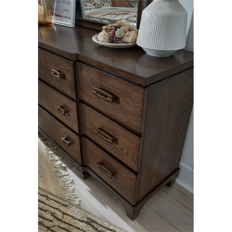 Salt Life Home Sugar Mill Spiced Rum 9-Drawers Bedroom Dresser