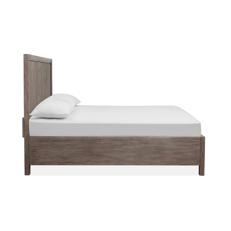 Magnussen Home Westbourne Dark Umber Queen Panel Storage Bed