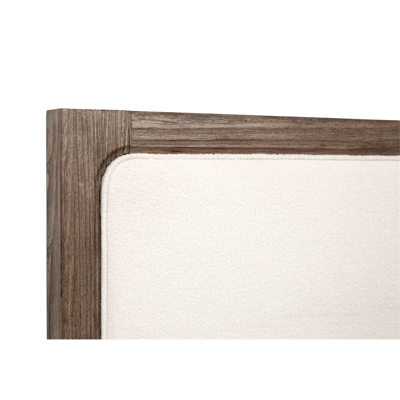 Magnussen Home Westbourne Dark Umber King Upholstered Panel Bed