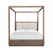 Magnussen Home Westbourne Dark Umber King Upholstered Poster Bed