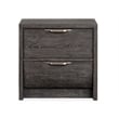 Magnussen Home Kinsley Black Heron Drawer Nightstand