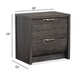 Magnussen Home Kinsley Black Heron Drawer Nightstand