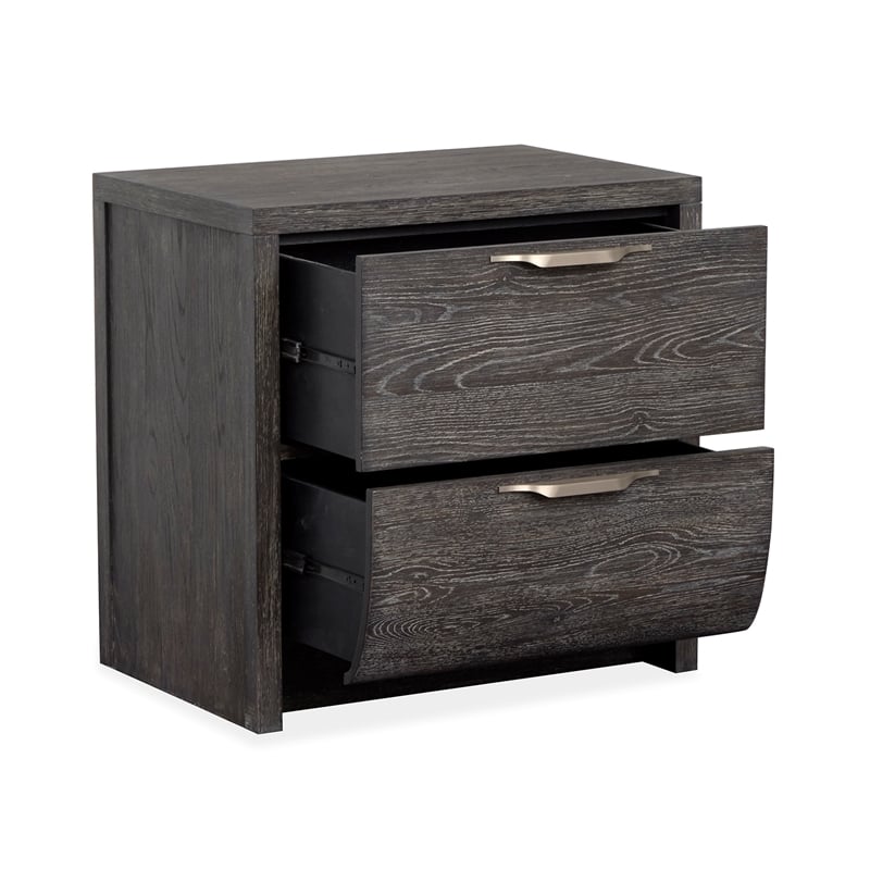 Magnussen Home Kinsley Black Heron Drawer Nightstand
