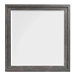 Magnussen Home Kinsley Black Heron Dresser With Portrait Mirror