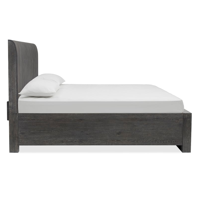 Magnussen Home Kinsley Black Heron California King Panel Storage Bed