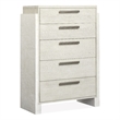 Magnussen Home Lorelei Misty Cloud 5-Drawers Bedroom Chest