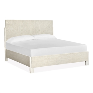 Magnussen Home Lorelei Misty Cloud Queen Panel Bed