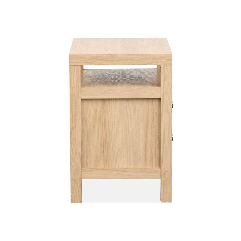 Magnussen Home Merrifield Sandstone Beige Drawer Nightstand