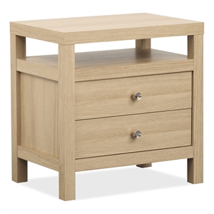 Magnussen Home Merrifield Sandstone Beige Drawer Nightstand