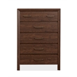 Magnussen Home Llewellyn Columbian Walnut 5-Drawers Bedroom Chest