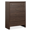 Magnussen Home Llewellyn Columbian Walnut 5-Drawers Bedroom Chest
