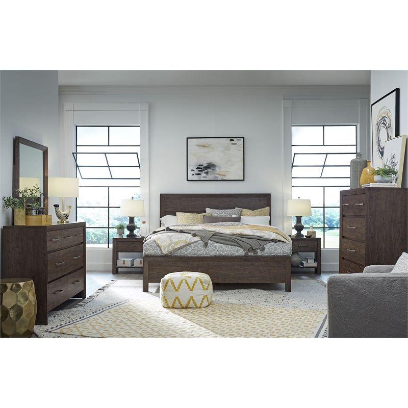 Magnussen Home Llewellyn Columbian Walnut 7-Drawers Dresser