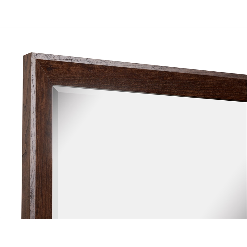 Magnussen Home Llewellyn Columbian Walnut Dresser With Portrait Mirror