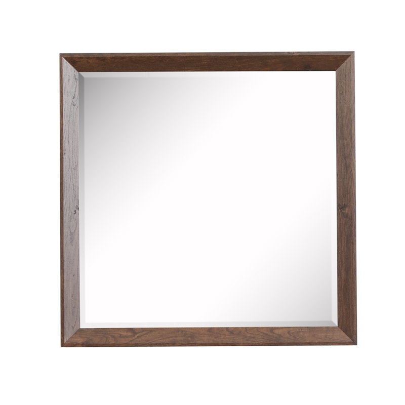Magnussen Home Llewellyn Columbian Walnut Dresser With Portrait Mirror