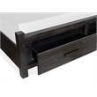 Magnussen Home Plum Creek Ravenwood Black Queen Panel Storage Bed