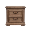 Magnussen Home Adler Court Florentine Walnut Drawer Nightstand