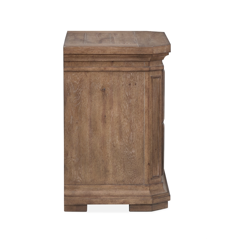 Magnussen Home Adler Court Florentine Walnut Drawer Nightstand