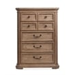 Magnussen Home Adler Court Florentine Walnut 5-Drawer Chest