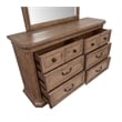 Magnussen Home Adler Court Drawer Dresser With Landscape Mirror
