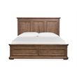 Magnussen Home Adler Court Florentine Walnut Queen Panel Bed
