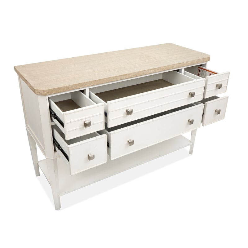 Salt Life Home Echo Isles Sea Pearl And Driftwood Sideboard