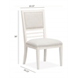 Salt Life Home Echo Isles Upholstered Side Chair Two Pack