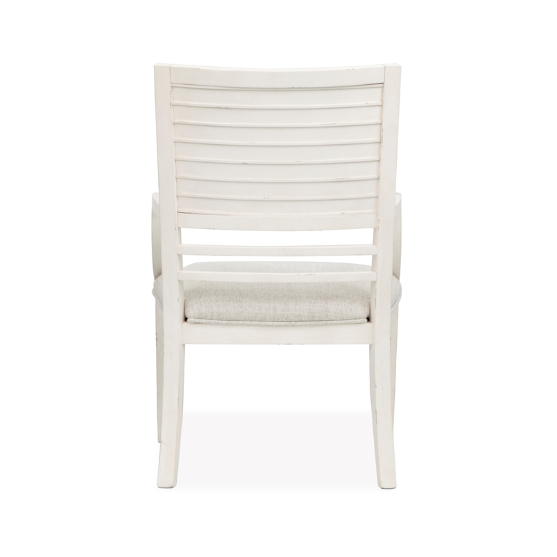 Salt Life Home Echo Isles Sea Pearl And Driftwood Upholstered Arm Chair Two Pack