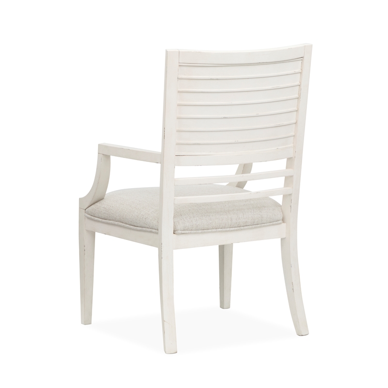 Salt Life Home Echo Isles Sea Pearl And Driftwood Upholstered Arm Chair Two Pack