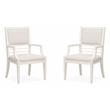 Salt Life Home Echo Isles Sea Pearl And Driftwood Upholstered Arm Chair Two Pack