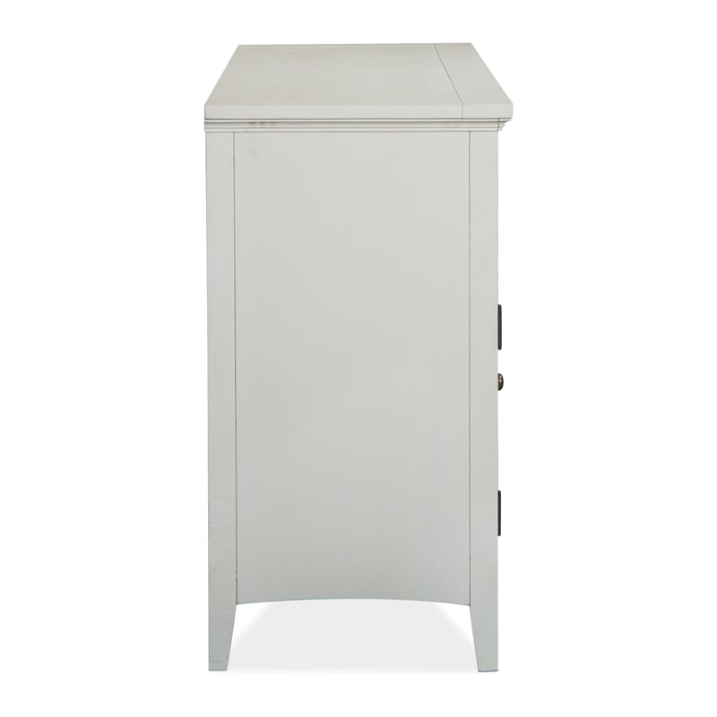 Magnussen Home Heron Cove Chalk White And Dovetail Grey Buffet