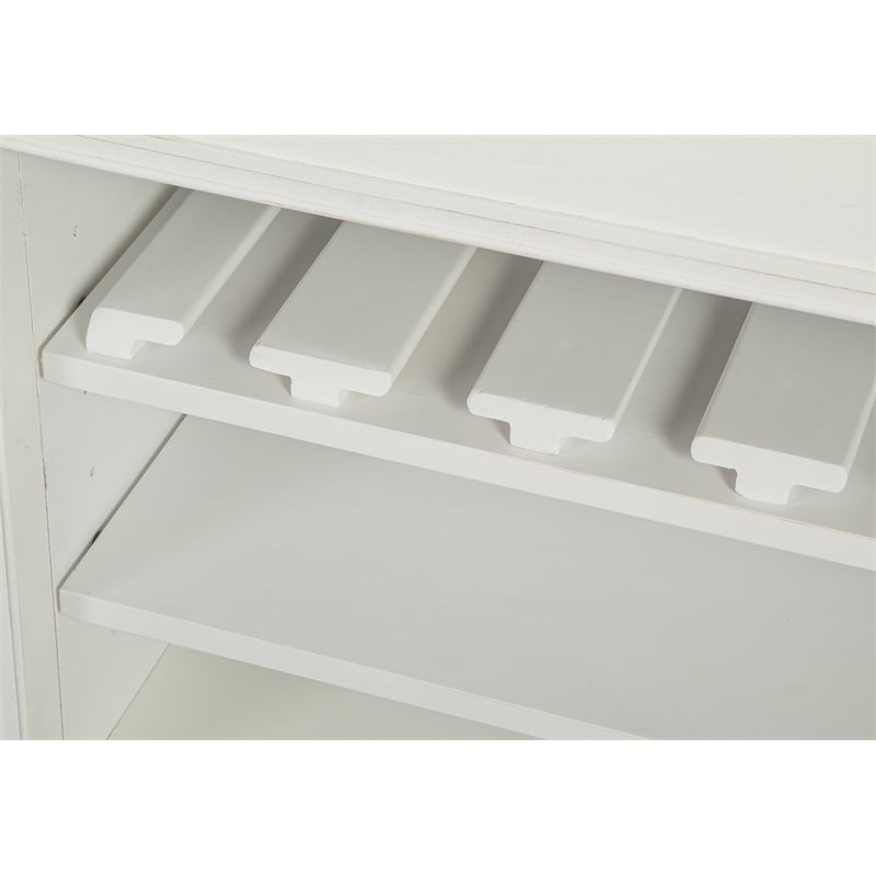 Magnussen Home Heron Cove Chalk White And Dovetail Grey Buffet