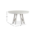 Magnussen Home Heron Cove Chalk White And Dovetail Grey 52