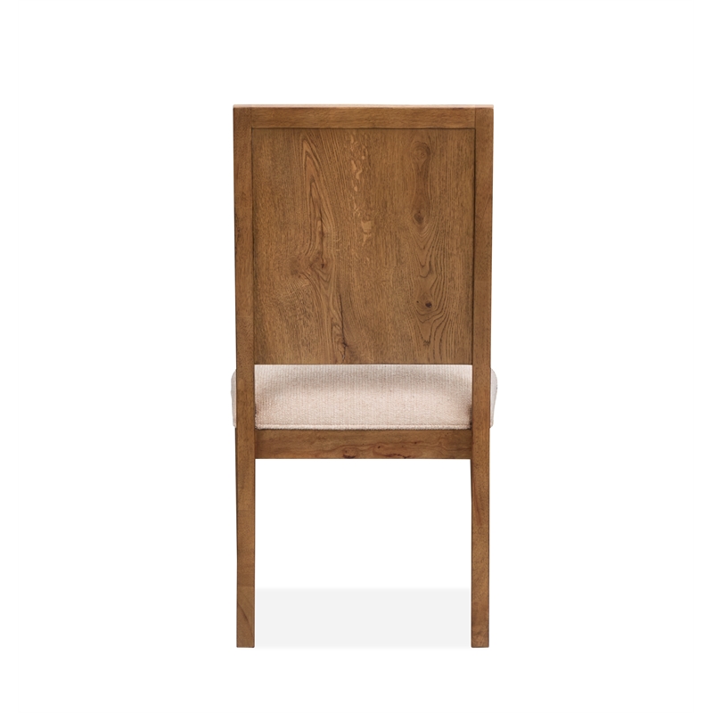 Magnussen Home Marcel Harvest Brown Upholstered Side Chair Two Pack