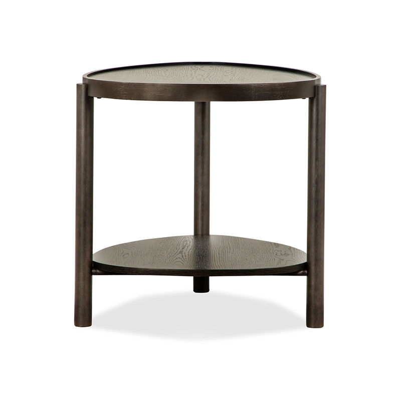 Magnussen Home Hadleigh Black Coffee Bean Shaped Accent End Table