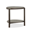 Magnussen Home Hadleigh Black Coffee Bean Shaped Accent End Table