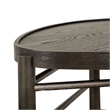 Magnussen Home Hadleigh Black Coffee Bean Shaped Nesting Cocktail Table
