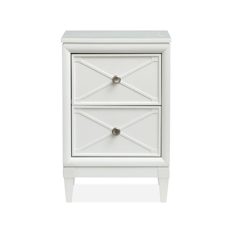 Magnussen Home Springhouse Whisper White Drawer Nightstand