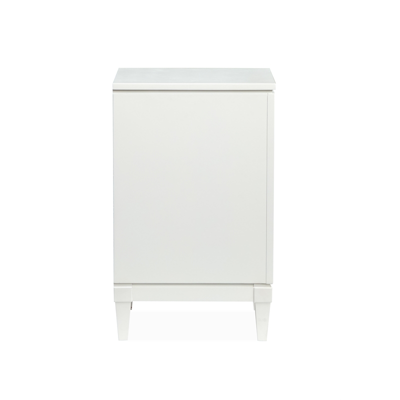 Magnussen Home Springhouse Whisper White Drawer Nightstand