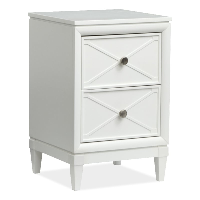 Magnussen Home Springhouse Whisper White Drawer Nightstand
