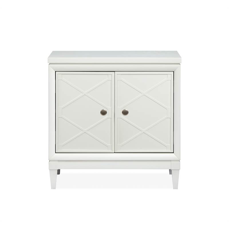 Magnussen Home Springhouse Whisper White Door Nightstand