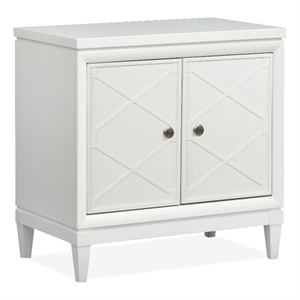 Magnussen Home Springhouse Whisper White Door Nightstand