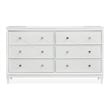 Magnussen Home Springhouse Whisper White 6-Drawers Bedroom Dresser