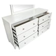 Magnussen Home Springhouse Whisper White 6-Drawers Bedroom Dresser