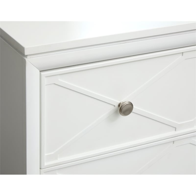 Magnussen Home Springhouse Whisper White 6-Drawers Bedroom Dresser