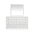 Magnussen Home Springhouse Double Drawer Dresser With Landscape Mirror