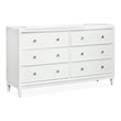 Magnussen Home Springhouse Double Drawer Dresser With Landscape Mirror