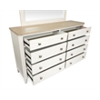 Salt Life Home Echo Isles Sea Pearl And Driftwood 8-Drawer Dresser