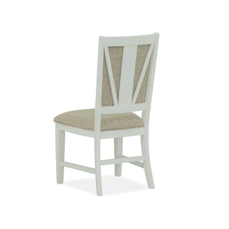 Magnussen Home Heron Cove Upholstered Side Chair Two Pack